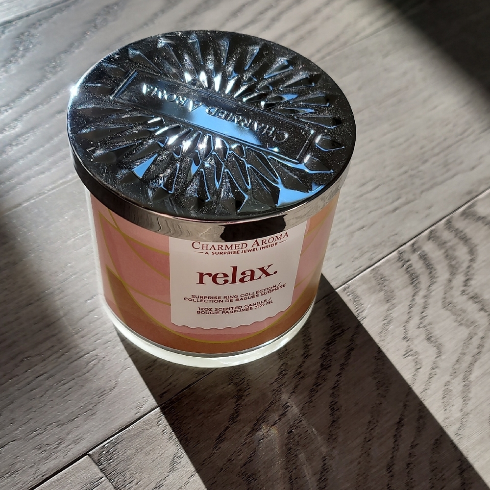 Relax Scented Candle - Pink